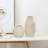 6.9'' W Modern Handmade Ceramic Irregular Vase
