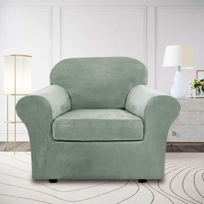 Box Cushion Armchair Slipcover