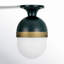 Capsule 1-Light Outdoor Semi Flush Mount