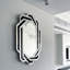 Miroir décoratif mural pour salle de bain