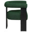Chaise d'appoint rembourrée Slater Boucle