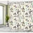 Shower Curtain with Hooks Included