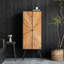 Armoire d'appoint 21 po x 55 po avec parquet rayonnant