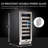 Whynter Elite 15'' width 33 Bottle Built-In Wine Refrigerator with Seamless Stainless Steel Door