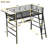Arite Metal Loft Bed Storage Bed