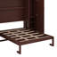 Lit escamotable avec garde-robe et tablette de rangement-1308175398-1308175402