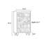 Armoire multifonctionnelle à cinq tiroirs-121529718