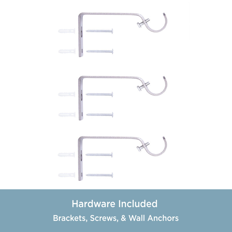 Manchester Jayden 3/4" Adjustable 0.75'', Pewter, 36" - 66"