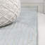 Tapis d'intérieur / extérieur à rayures géométriques bleu clair / crème Anaelisa-912221390