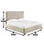 Lit plateforme tapissier à profil bas Zack-26066354-26066357