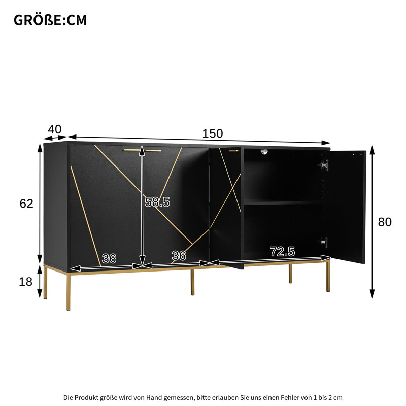 150cm Sideboard