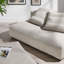 Ensemble de causeuse et repose-pieds modulaires en velours côtelé Solace-101704615