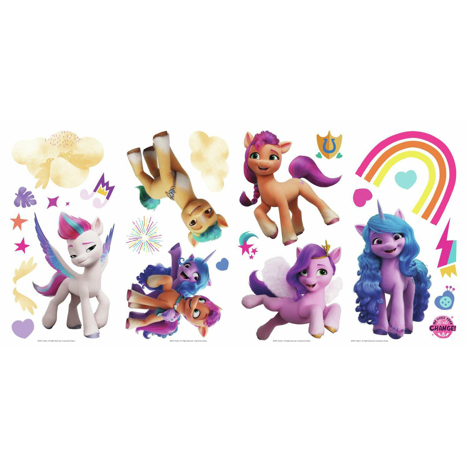 My Little Pony Rainbow Dash Giant Peel & Stick Wall Decals – US Wall Decor