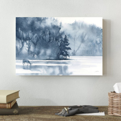 Lac d'hiver - imprimé