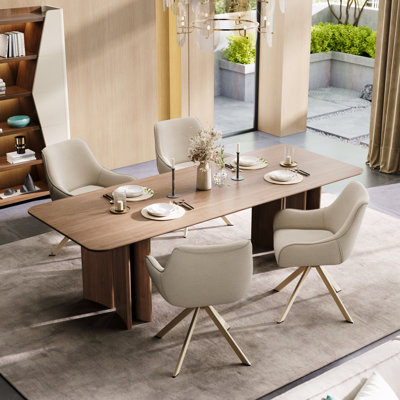 46cm H Linen Upholstered Metal Armchair in Beige