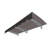 Window Awnings Door Entrance Canopy, Aluminum Alloy Bracket, 0.137 Inch Thick Crystal Solid Polycarbonate Sheet with Valance for Masonry Concrete House-115811181-115811186