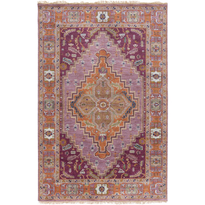 Zeus Hand Knotted Wool Area Rug