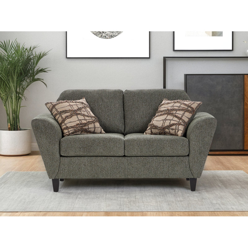 Causeuse Hughes Furniture 23500, forêt Permier, Mélange de polyester Permier Forest