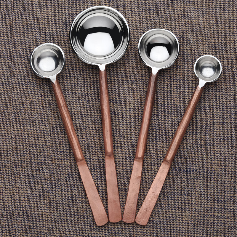 Cuillères à mesurer INOX ARTISANS Celia 4 pièces Ensemble