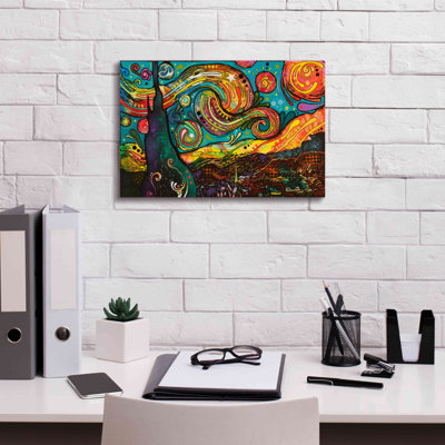 «Starry Night» par Dean Russo - peinture sur toile tendue