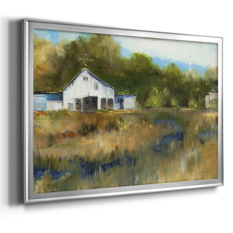 " Homeward Bound " Print, 14" H x 20" W x 1.5" D, Silver