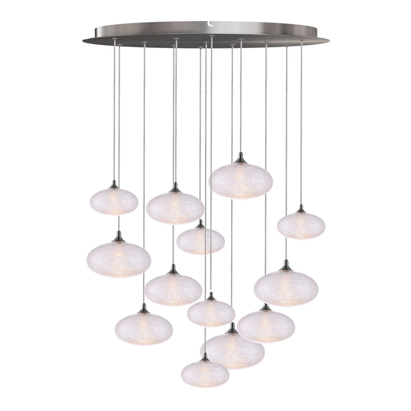 Mowgli 13 - Light Chrome Cluster Pendant
