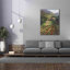 «Tuscany Vineyard» par Art Fronckowiak - peinture sur toile tendue
