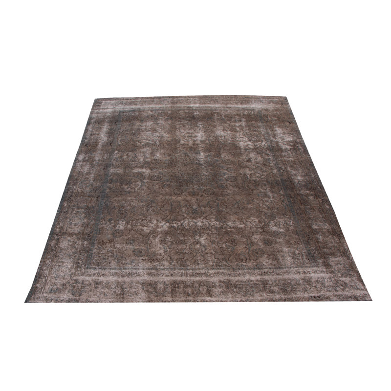 Tapis gris transitionnel de couleur 7 pi 4 po x 10 pi 6 po