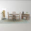 Console en bois massif 44 po Dunnyvadden