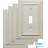 Classic Architecture Antimicrobial 1-Gang Toggle Wall Plate