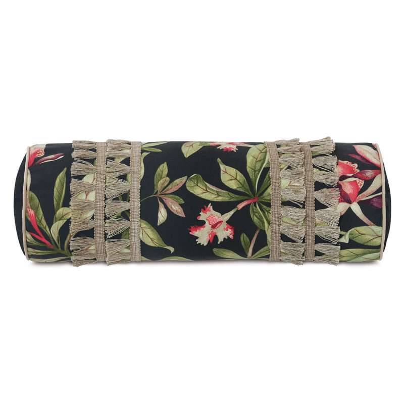 Kamehameha Bolster Indoor/Outdoor Pillow Cover & Insert
