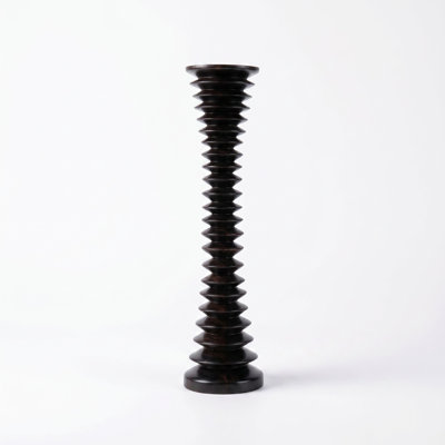 Ebony Wood Collection Candlestick