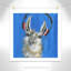 «Llama Jammin» imprimé sur papier-47479423