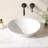 DeerValley Horizon Oval Vitreous China Vessel Bathroom Sink-81222962-128865644
