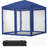 Instant Pop-Up Canopy Tent With Removable Mosquito Netting, 2 Zipper Doors-111061225-111061224