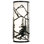 Rustic Lodge 1 - Light Flush Mounted Sconce
