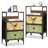 Dresser And Nightstand Set, Nightstand Set Of 2, 9 Drawer Bedroom Dresser, Bedroom Set Furniture