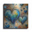  «Painted Hearts» par Rey Klimt, art mural en métal, 12 po x 12 po-1922150167