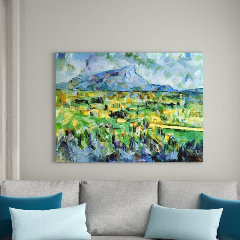 Paul Cezanne - Wrapped Canvas Painting, 60cm H x 80cm W x 1.8cm D