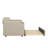 Twin Fabric-Covered Daybed With Pull-Out Trundle-2135423723