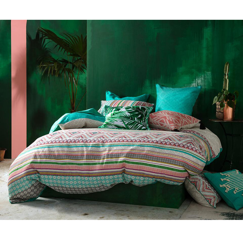 Selena No Pattern Duvet Cover Set with Pillowcases, 155 x 220 cm - 1 Pillowcase (80 x 80 cm)