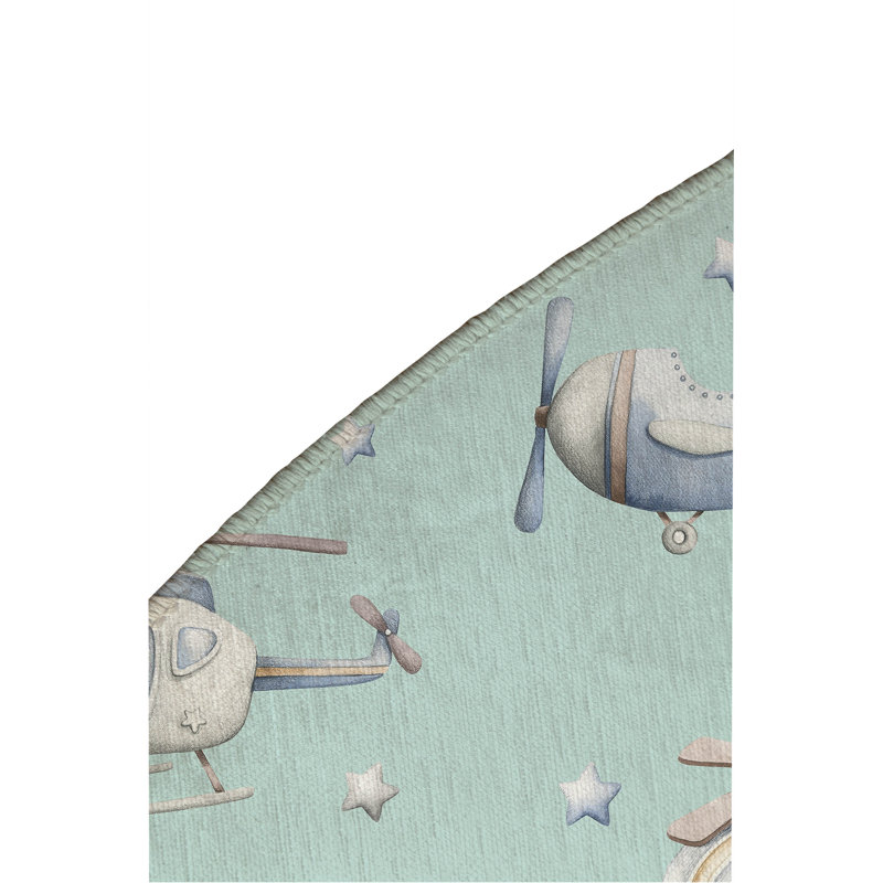 Tapis de jeu pour enfants Kamakasleep, Rond 5 pi