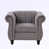 100% polyester gris est en rupture de stock