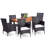Torney 6 - Person Patio Dining Set with Rectangular Table