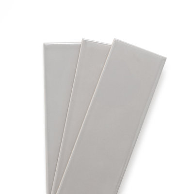 Subway Art 2" x 8" Glossy Ceramic Wall Tile