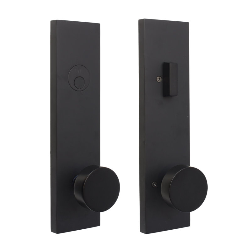 Complete Dummy Entry Set Reversible, Matte Black