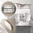 Large Oval Bathroom Storage Cabinet With Mirror - 60'' Pre-Assemble White Color Medicine Cabinet-1680363046