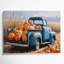 "Thanksgiving", camion rétro avec citrouilles, art mural beige-2095792705
