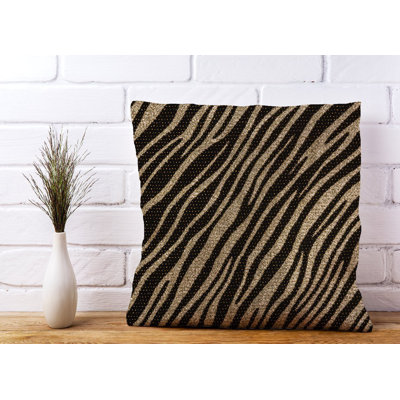 Stuckey Animal Print Square Cushion
