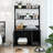 Wooden  Cat Cabinet With 2 Doors,Shelf Storage and Scratch Pad-2122820171